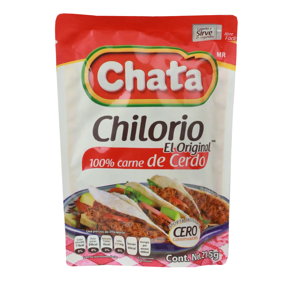 Chilorio De Cerdo Pouch Chata 215 g
