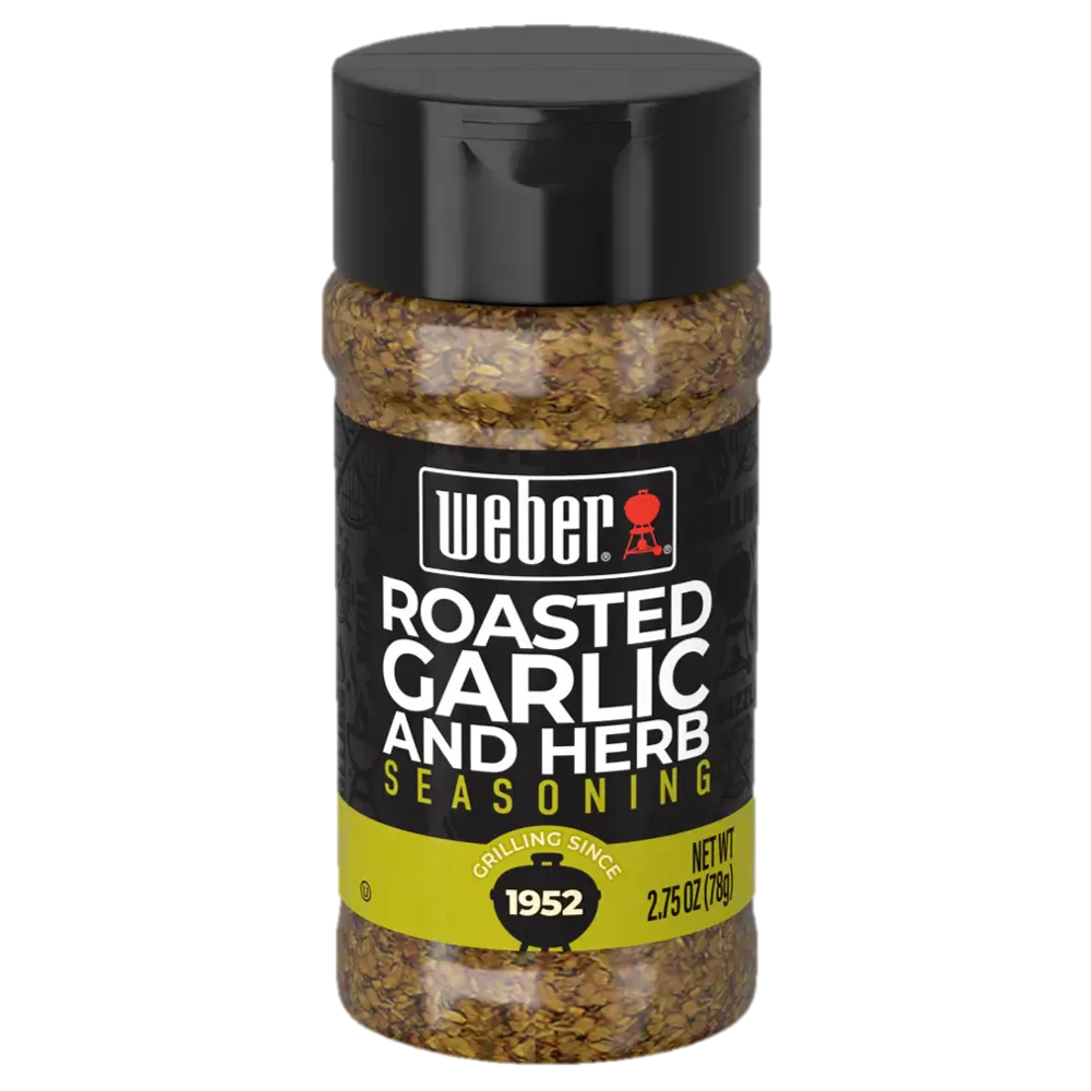 Sazonador Roasted Garlic & Herb Weber 2.85 oz