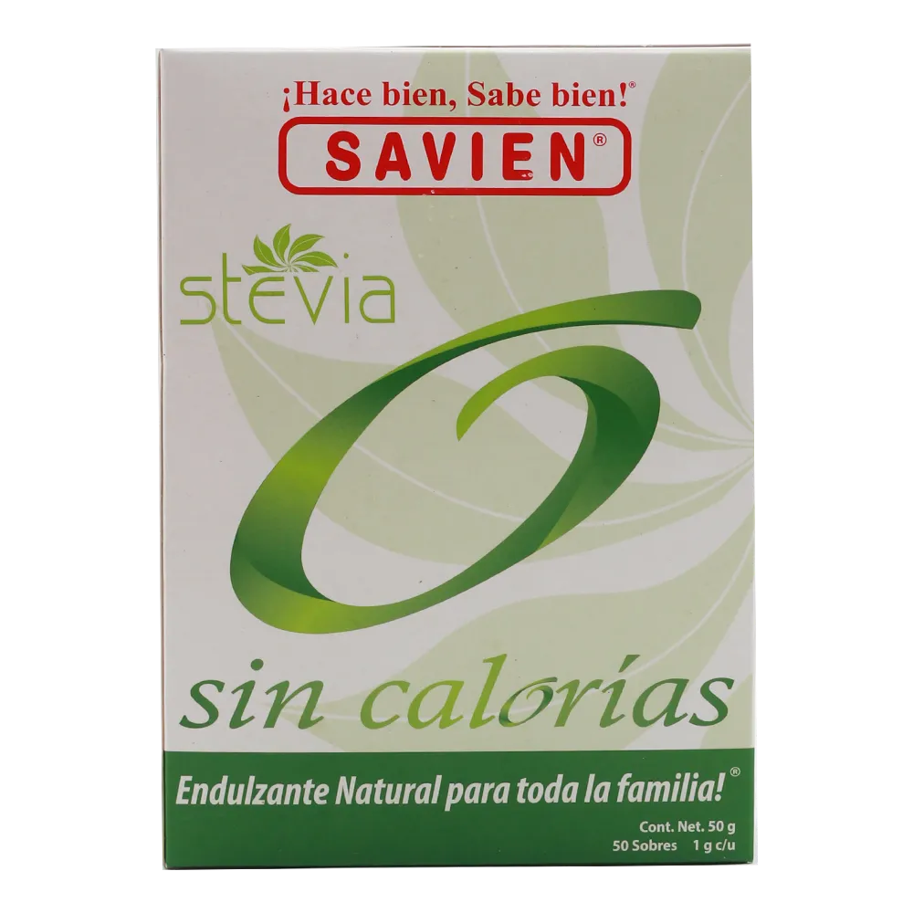 Endulzante Con Stevia Savien 50 Gr