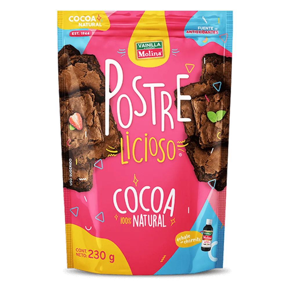 Cocoa Natural Molina 125 g