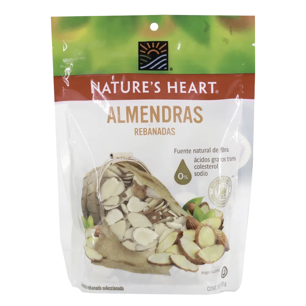 Almendra Rebanada Natures Heart 200 Gr