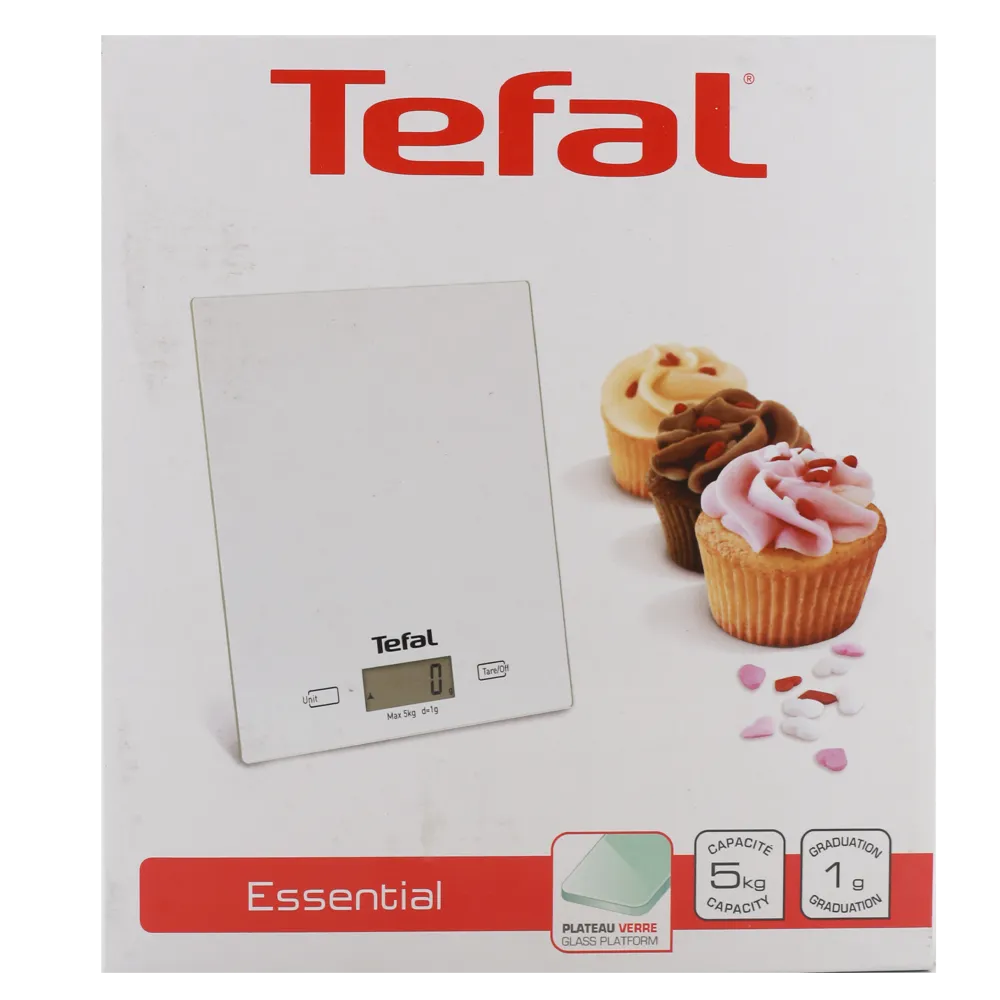 Bascula De Cocina White 5Kg Blanca T-Fal 1 Pz