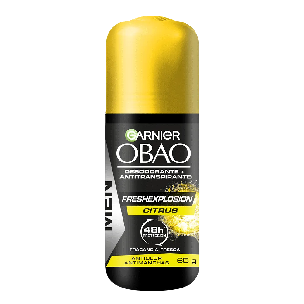 Antitranspirante Roll On Fresh Bomb Obao Men 65 g