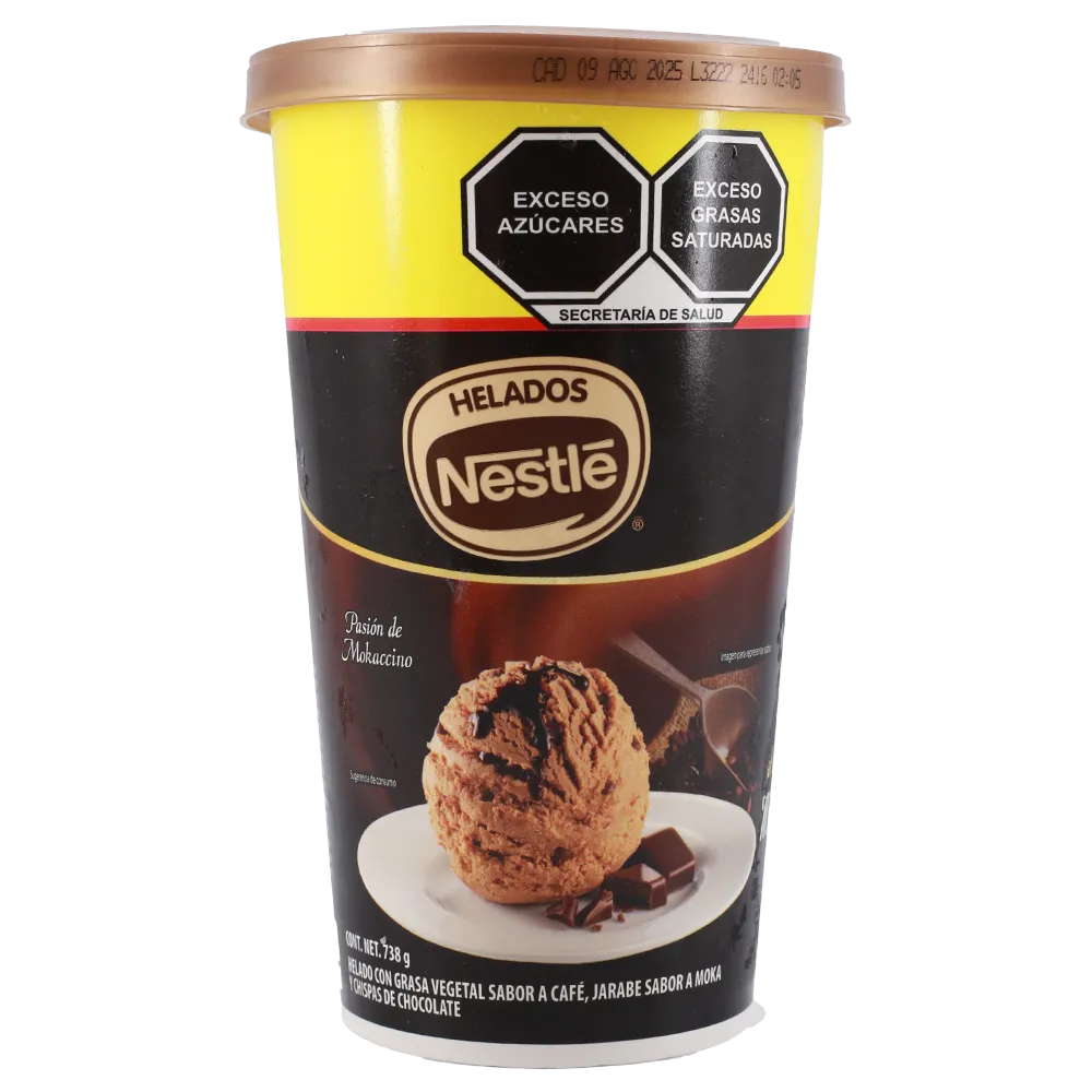 Helado Sabor Mokaccino Nestlé 738 Ml