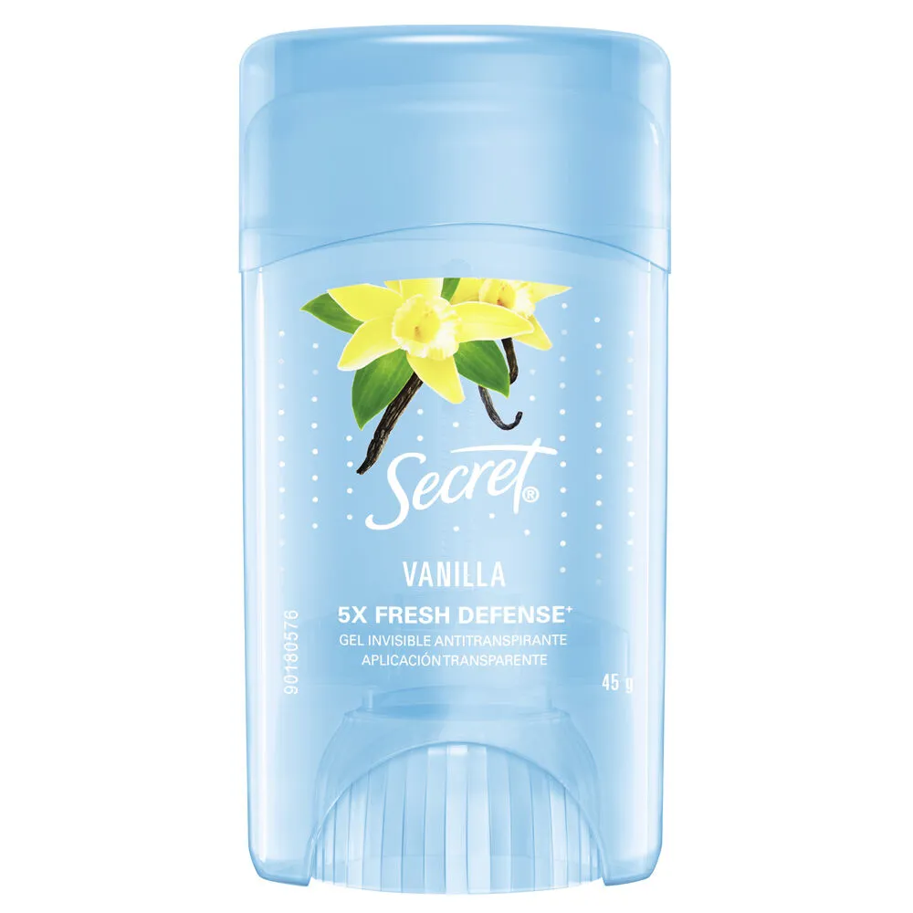 Antitranspirante Gel Vainilla Secret 45 g