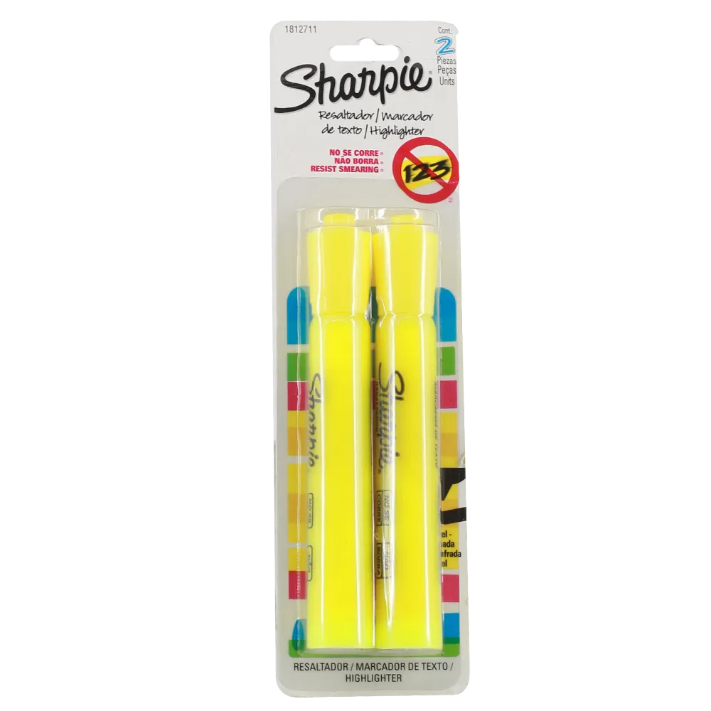 Resaltador Amarillo Paper Mate 2 Pzas