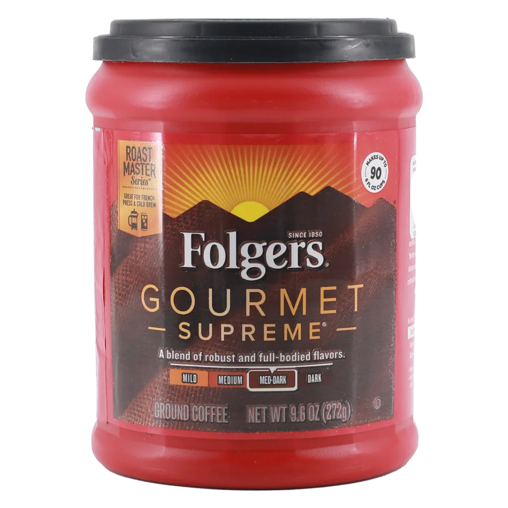 Cafe Molido Tostado Gourmet Supreme Folgers 9.6 oz