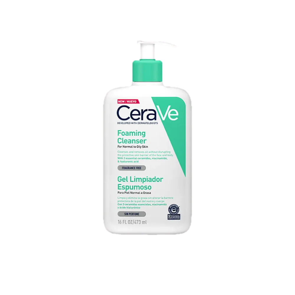 Gel Limpiador Espumoso Piel Mixta Cerave 473 Ml