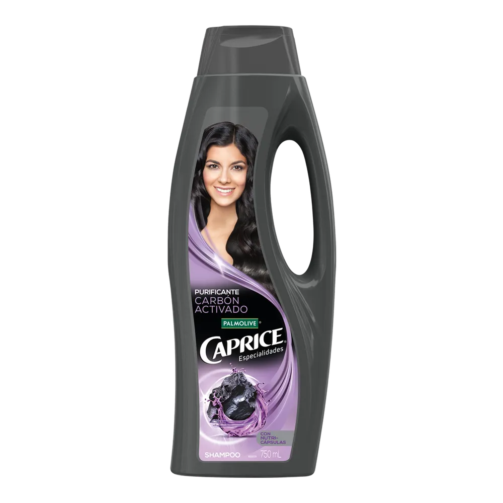 Shampoo Purificante Carbon Caprice 750 Ml