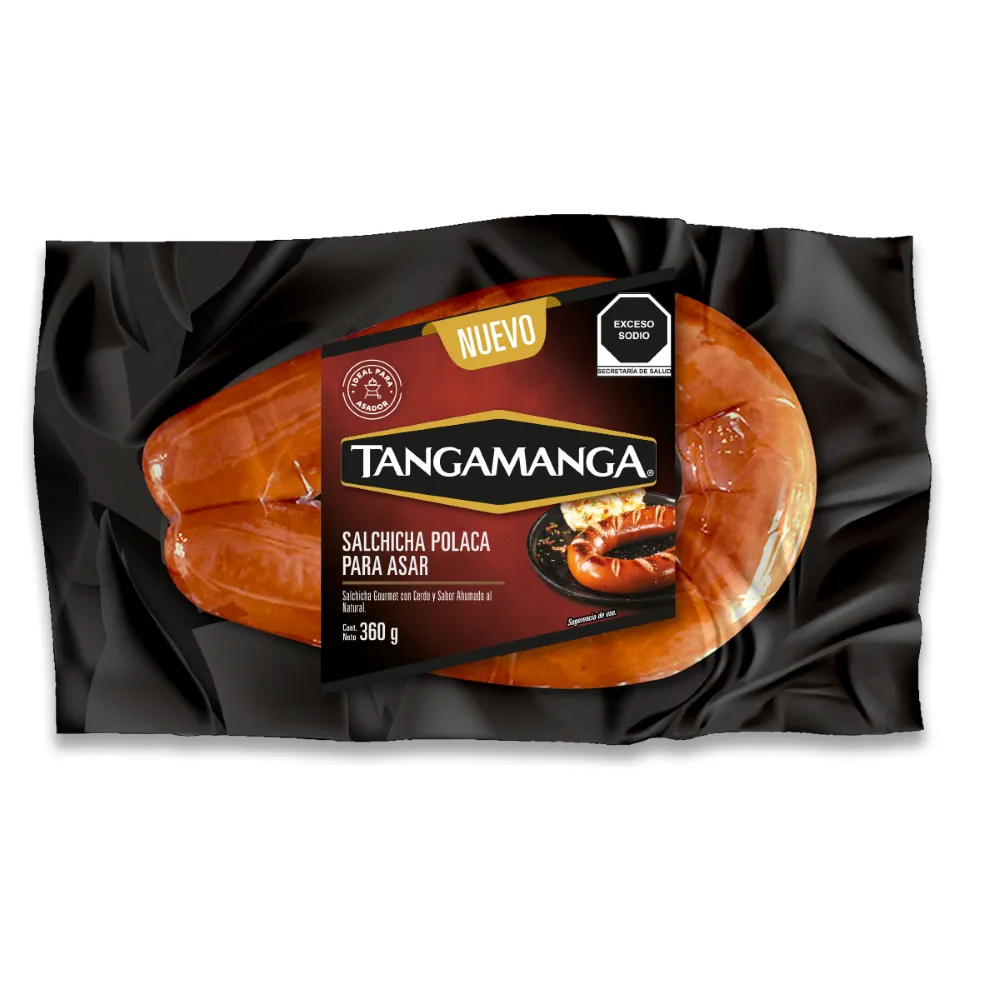 Salchicha Polaca Para Asar Tangamanga 360 Gr