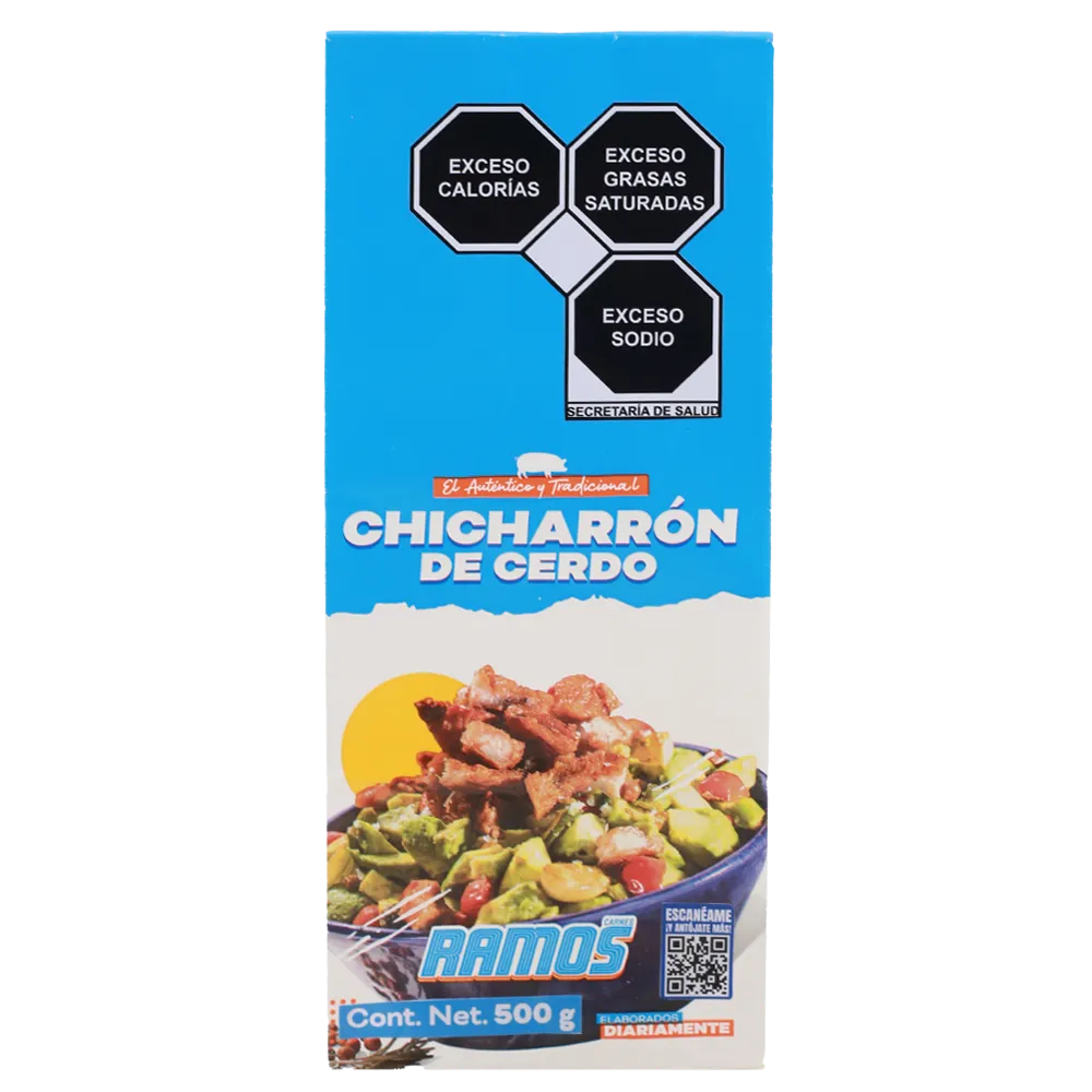 Chicharron De Cerdo Carnes Ramos 500 g