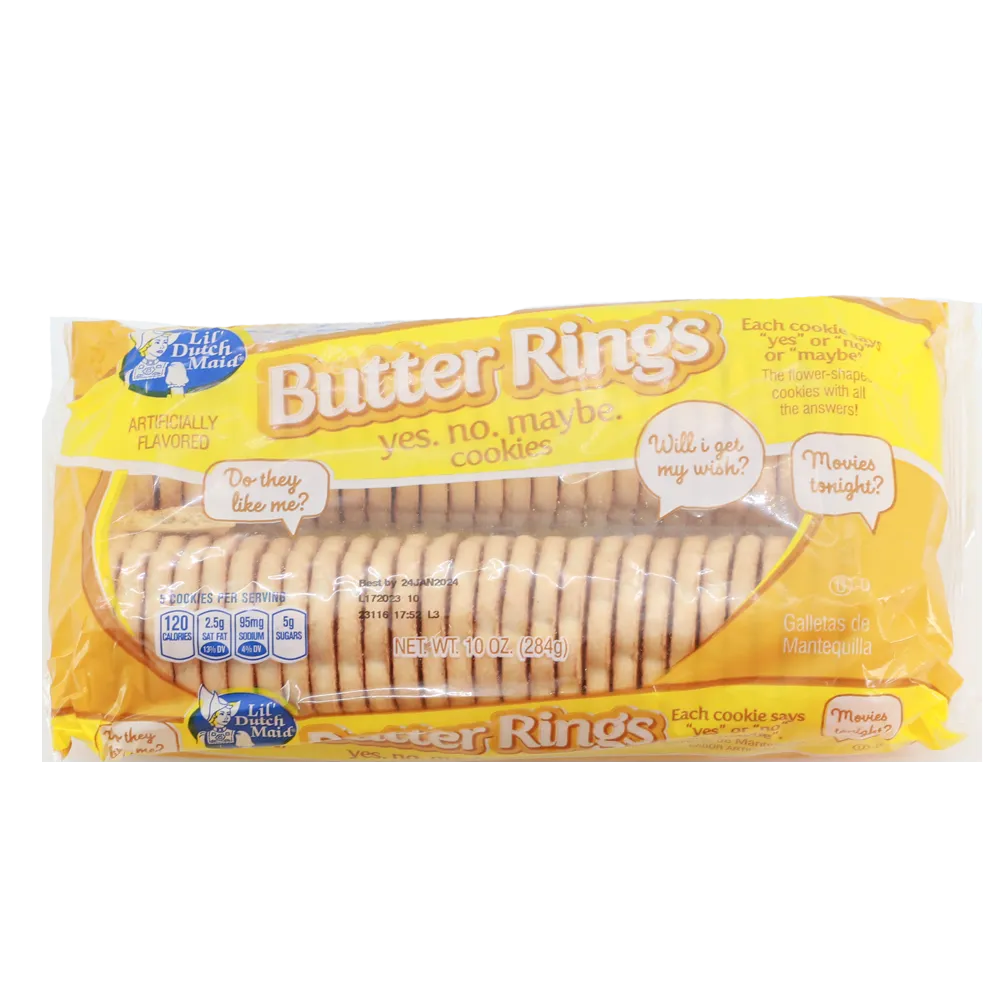 Galleta En Forma De Anillos Mantequilla Lil Dutch 283 g