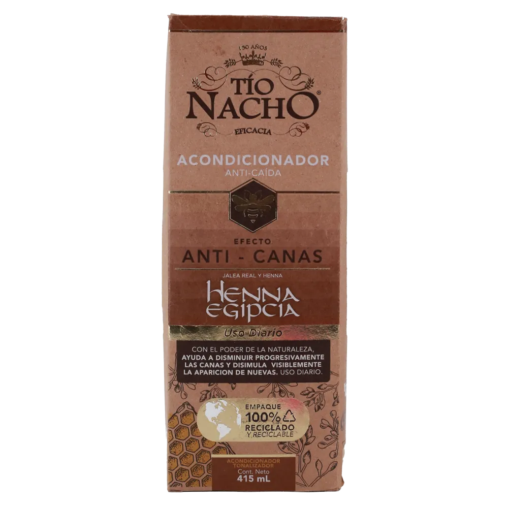Acondicionador Henna Anti-Canas Tio Nacho 415 Ml