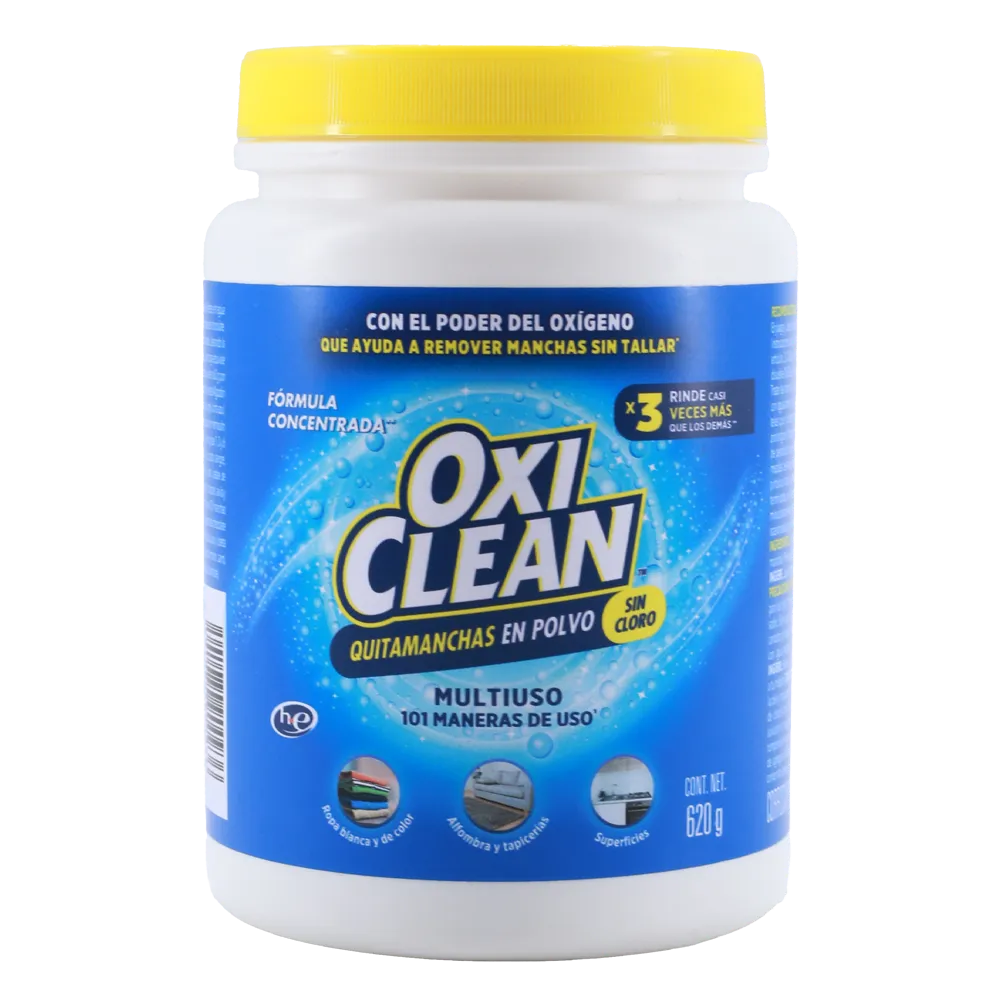 Removedor Quitamanchas Polvo Sin Cloro Oxiclean 620 g