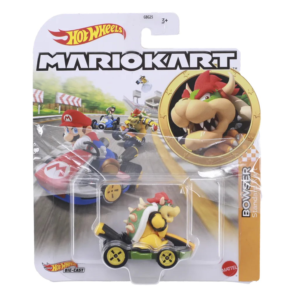 HOT WHEELS MARIO KART SURTIDO DE PERSONAJES MATTEL 1 PIEZA