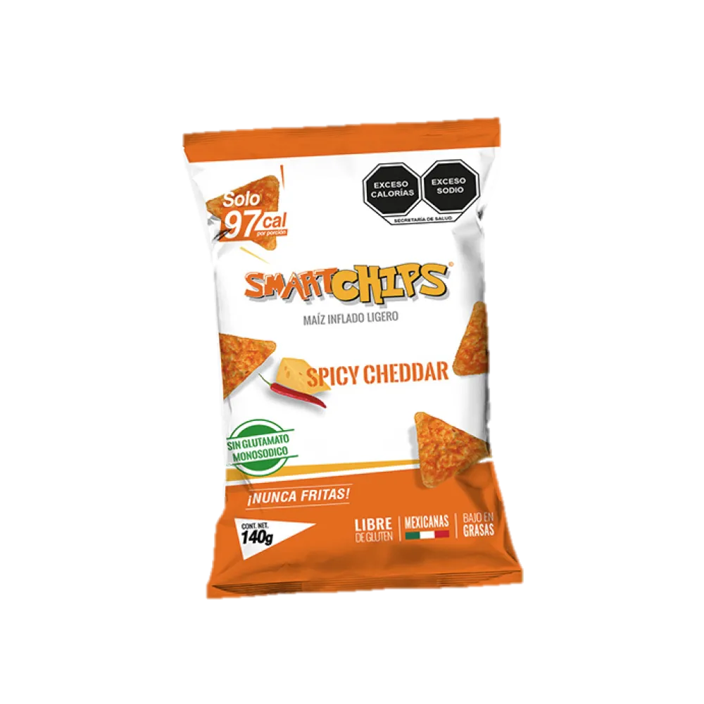 Botana De Maiz Inflado Sabor Queso Smartchips 110 g