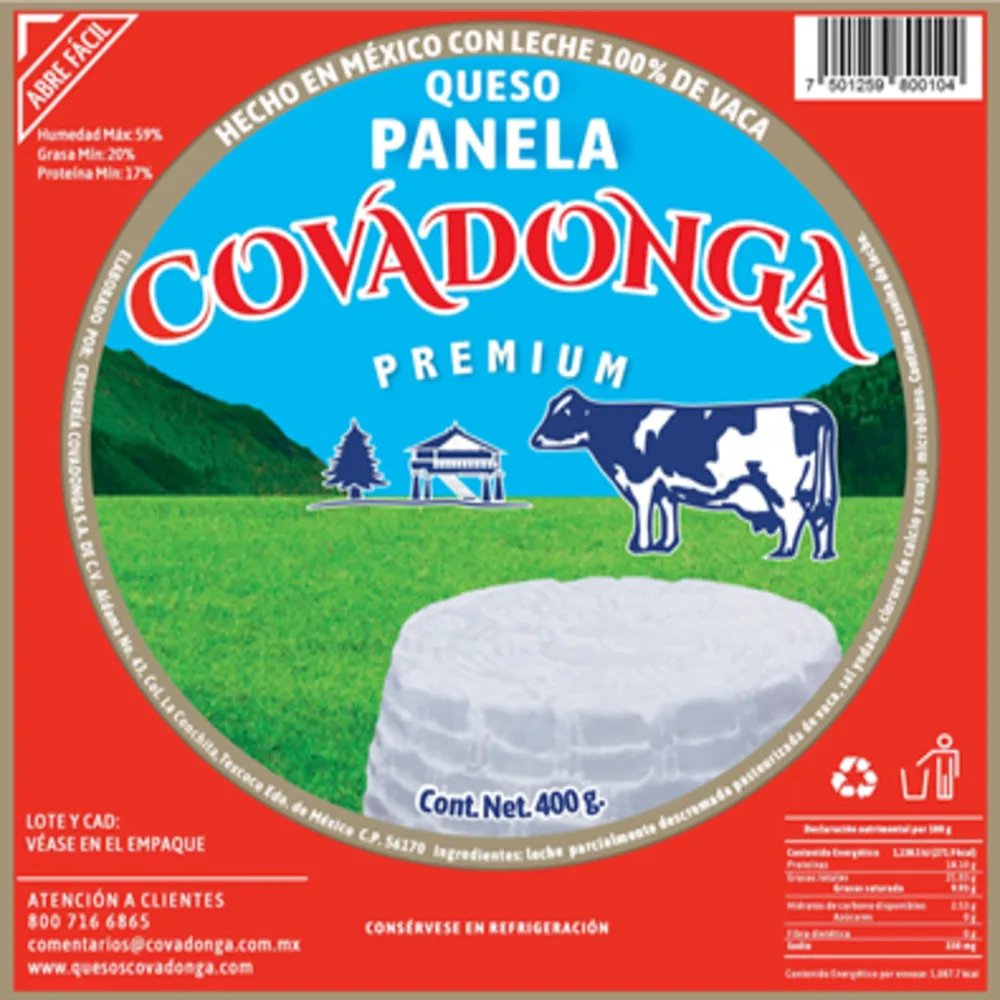 Queso Panela Covadonga 400 g