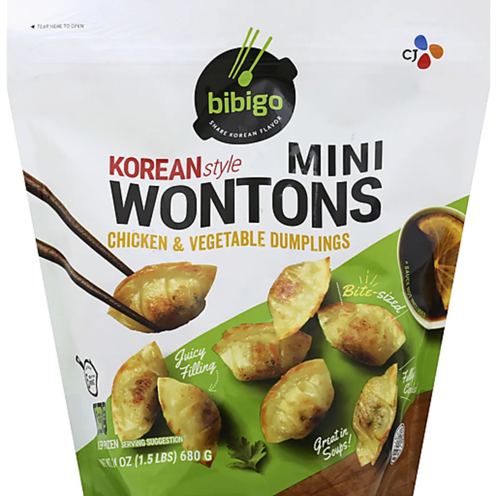 Mini Wontons De Pollo Y Vegetales Bibigo 680 g