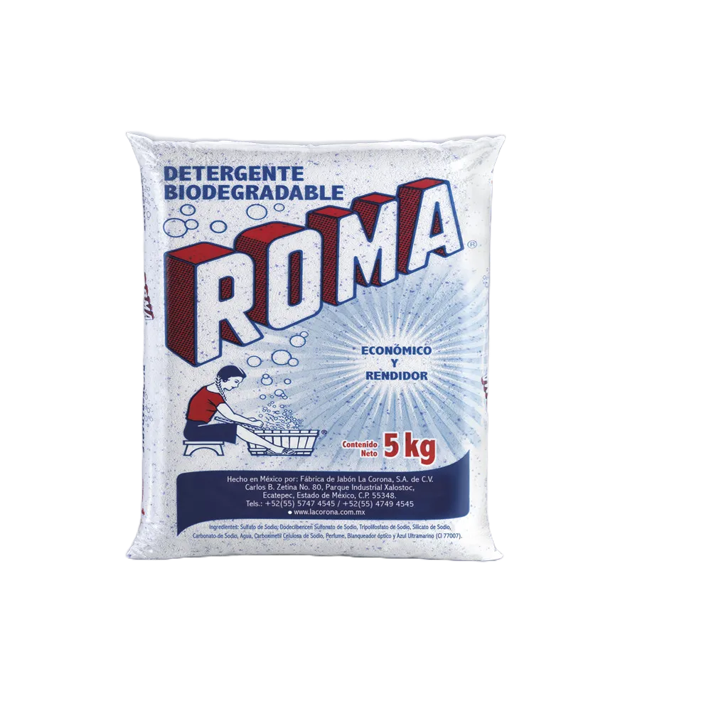 DETERGENTE EN POLVO MULTIUSOS ROMA 5 KILOGRAM