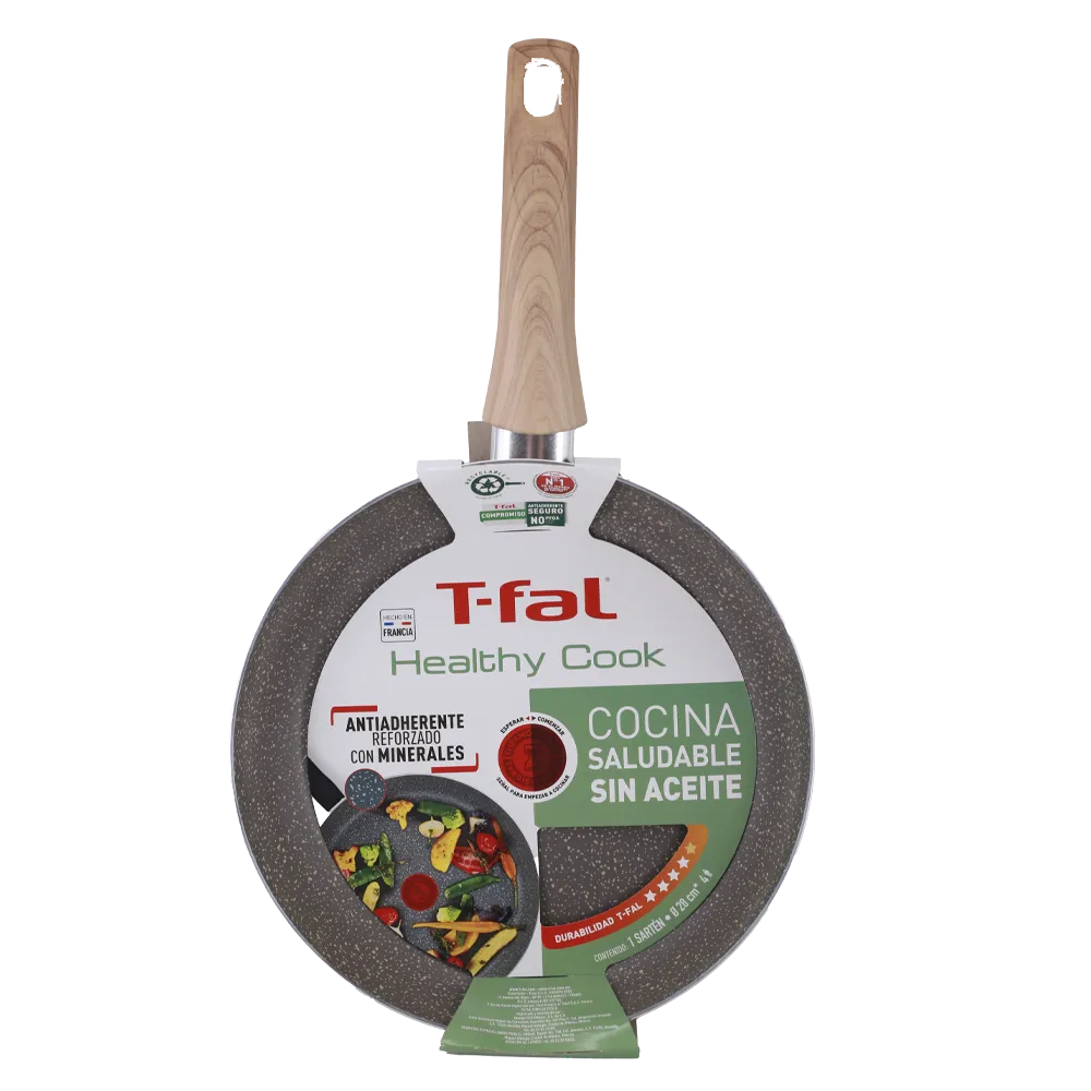 Sarten Comun L 28 Cm Healthy Cook T-Fal 1 Pza