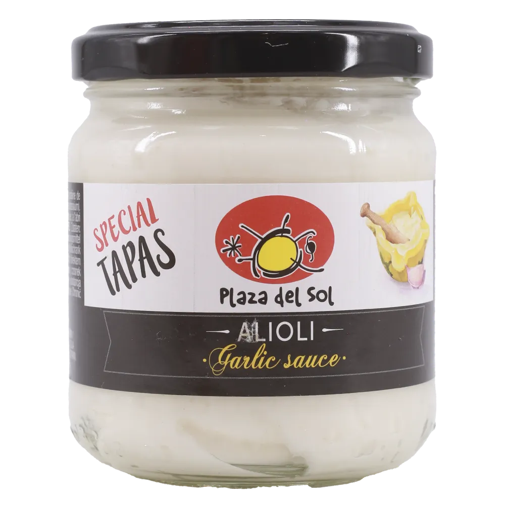 Salsa Alioli Mayonesa Ajo Plaza Del Sol 180 g