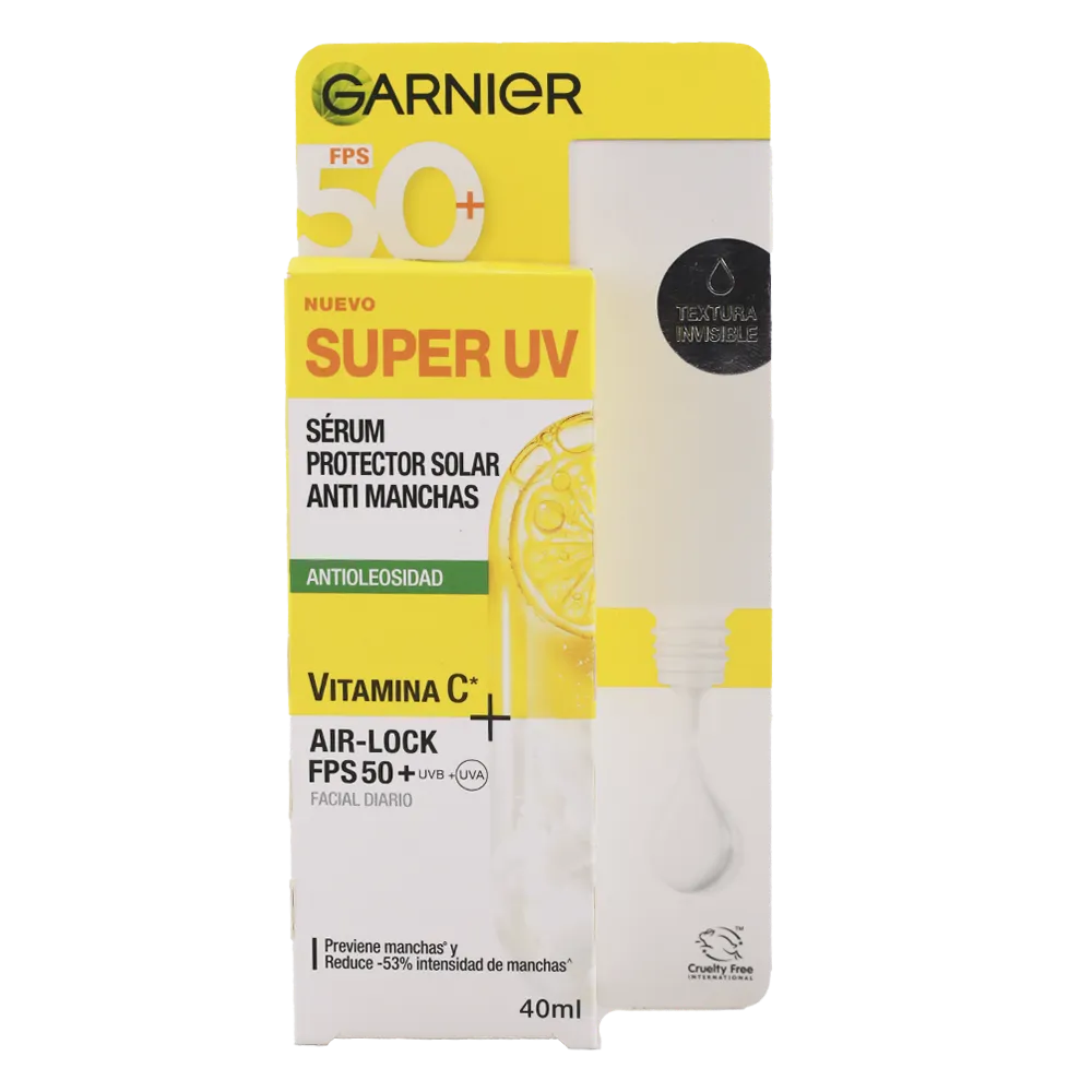 Serum Protector Solar Antimanchas Vitamina C Garnier 40 Ml