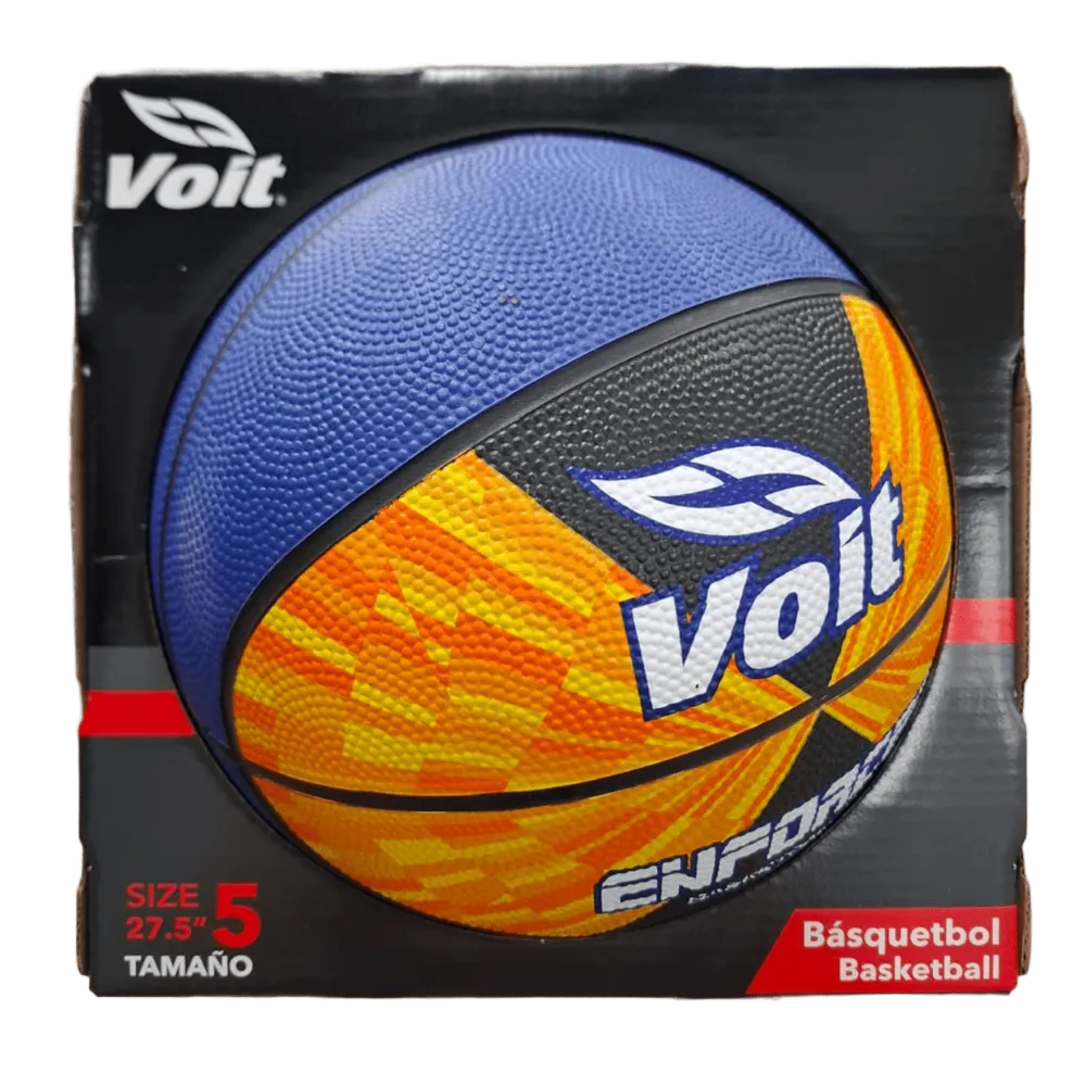 B. BASKETBALL NO.5 ENFORCER BS100 MIX FW23 VOIT 1 PIEZA