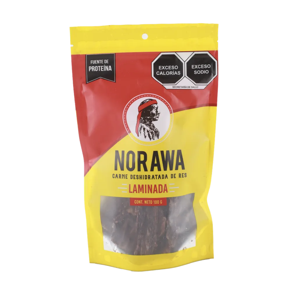CARNE SECA TROZO LAMINADA NORAWA 100 GRAMOS