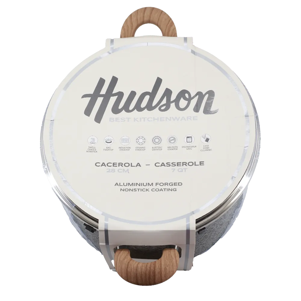 Cacerola Aluminio Forjado 28 Cm Hudson 1 Pz