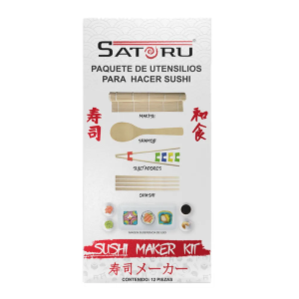 SUSHI MAKER KIT SATORU 12 PIEZA
