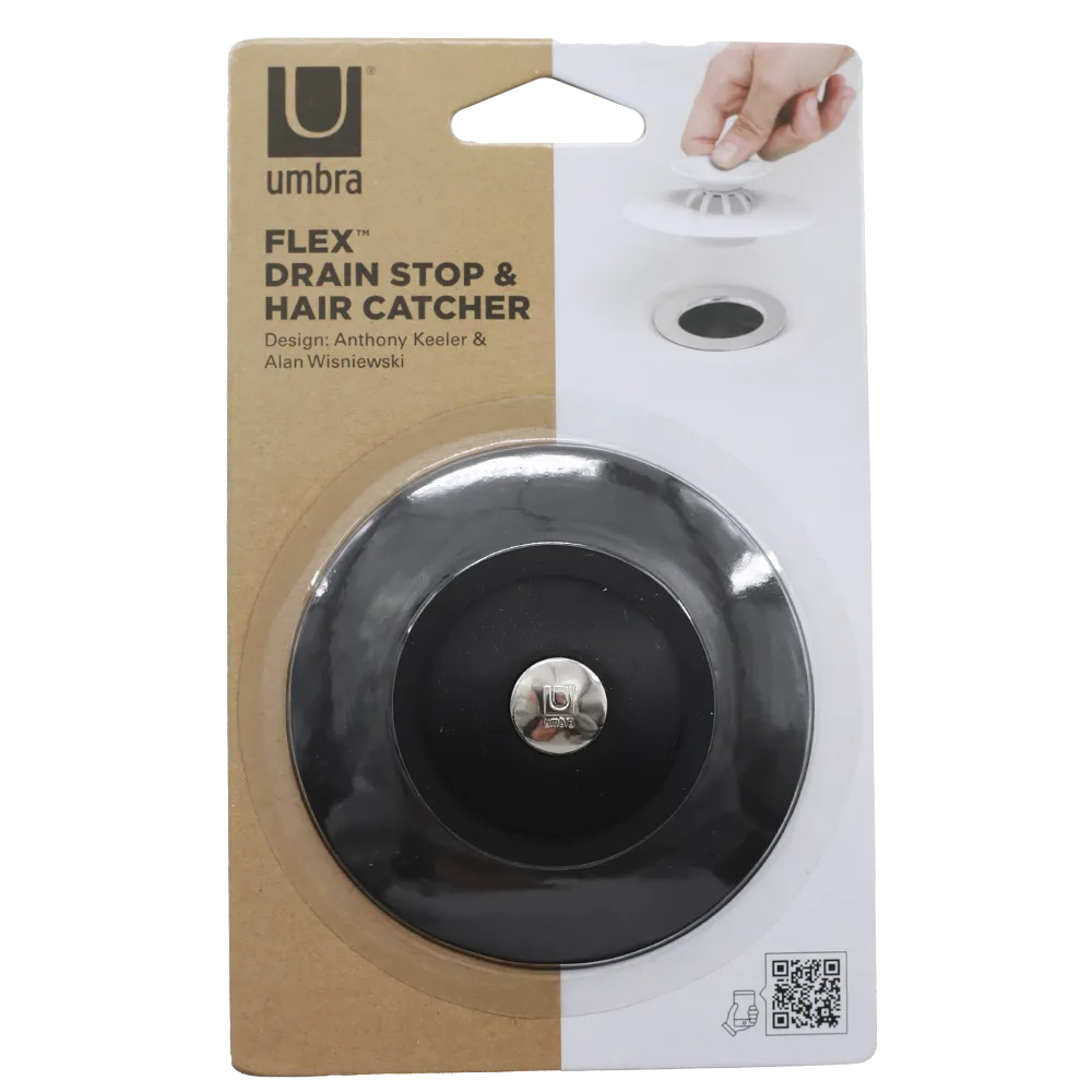 ATRAPACABELLOS FLEX NEGRO UMBRA 1 PIEZA