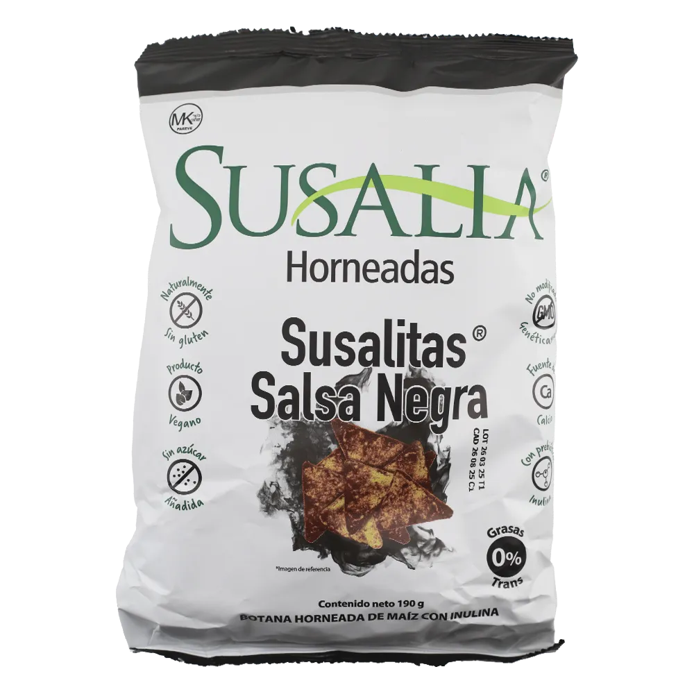 SUSALITAS SALSAS NEGRAS SUSALIA 190 GRAMOS