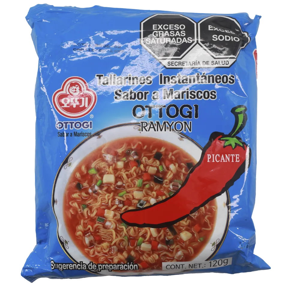 SOPA INSTANTANEA RAMEN MARISCOS OTOKI 120 GRAMOS
