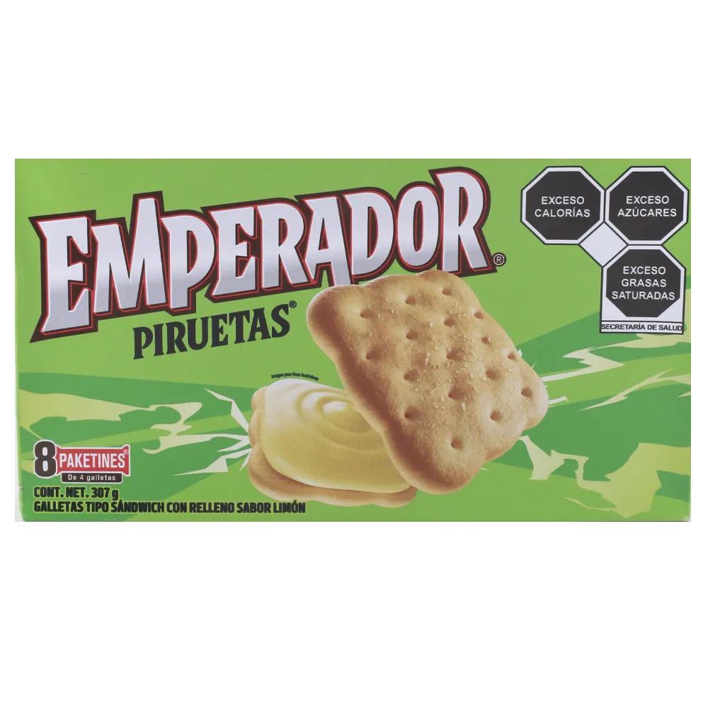 GALLETA EMPERADOR PIRUETAS GAMESA 307 GRAMOS