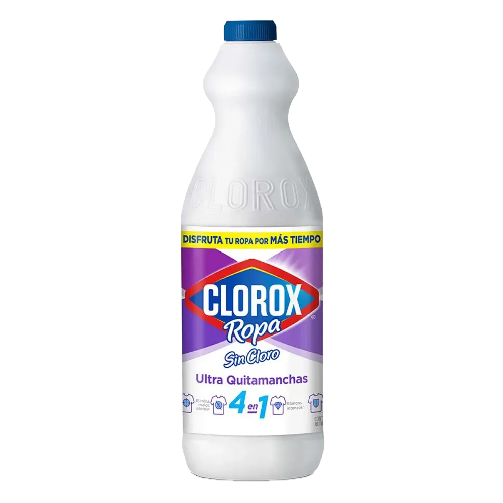 REMOVEDOR QUITAMANCHAS LIQUIDO BLANCOS BRILLANTES CLOROX 930 MILILI
