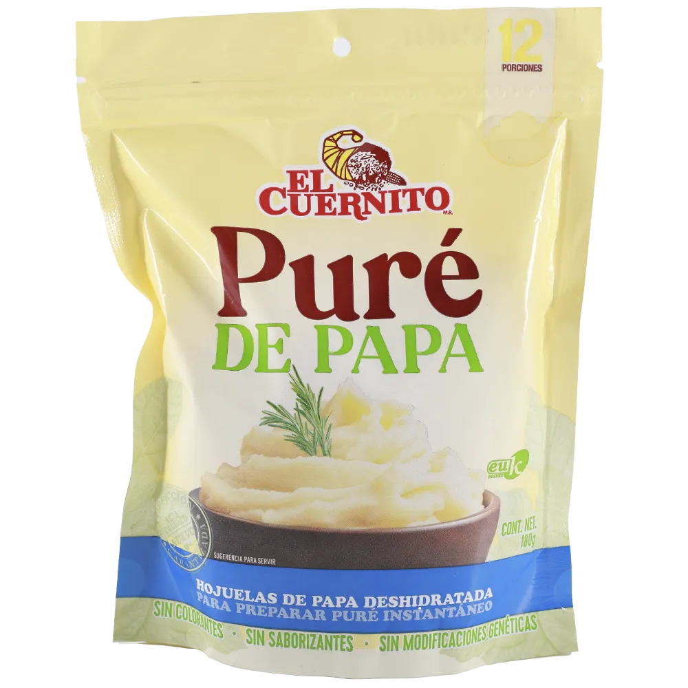 PURE DE PAPA EL CUERNITO 180 GRAMOS