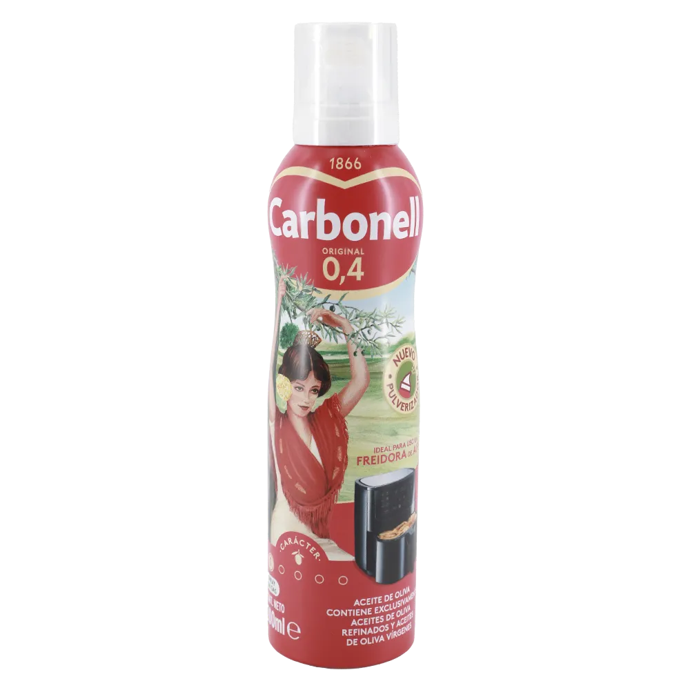 ACEITE DE OLIVA EN AEROSOL CARBONELL 200 MILILI