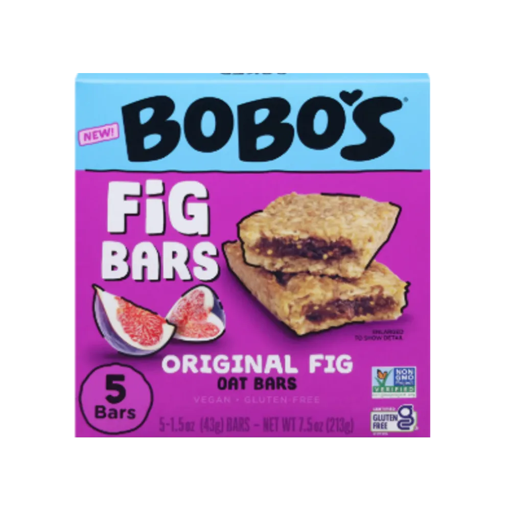 BARRAS RELLENAS CON HIGO ORIGINAL BOBOS OAT BARS 7.5 ONZAS