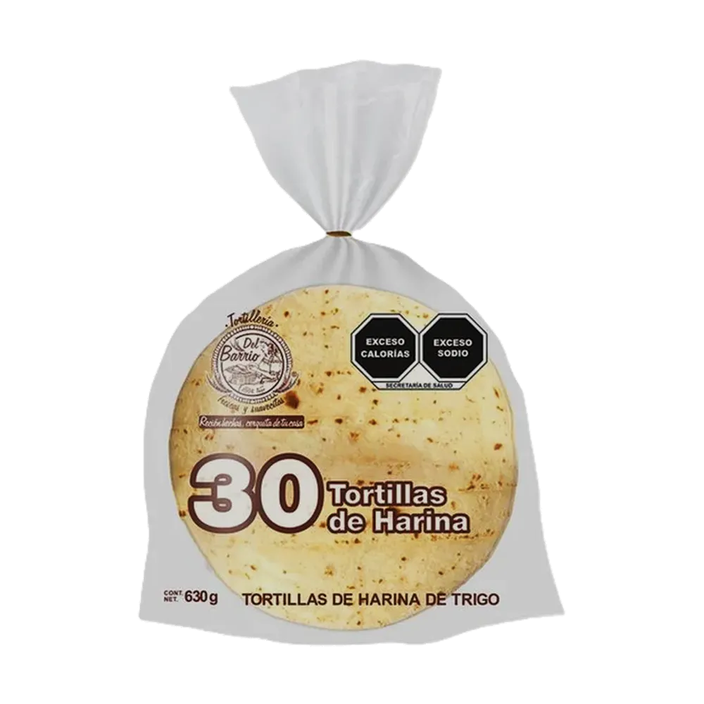 TORTILLA DE TRIGO DEL BARRIO 630 GRAMOS