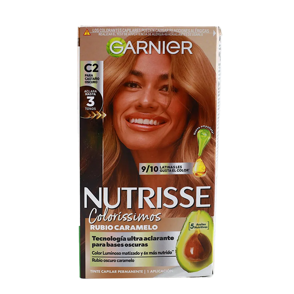 TINTE PARA CABELLO TONO C2 NUTRISSE 1 PIEZA