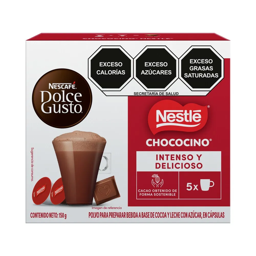 CAPSULAS SABOR CHOCOCINO NESCAFE 150 GRAMOS
