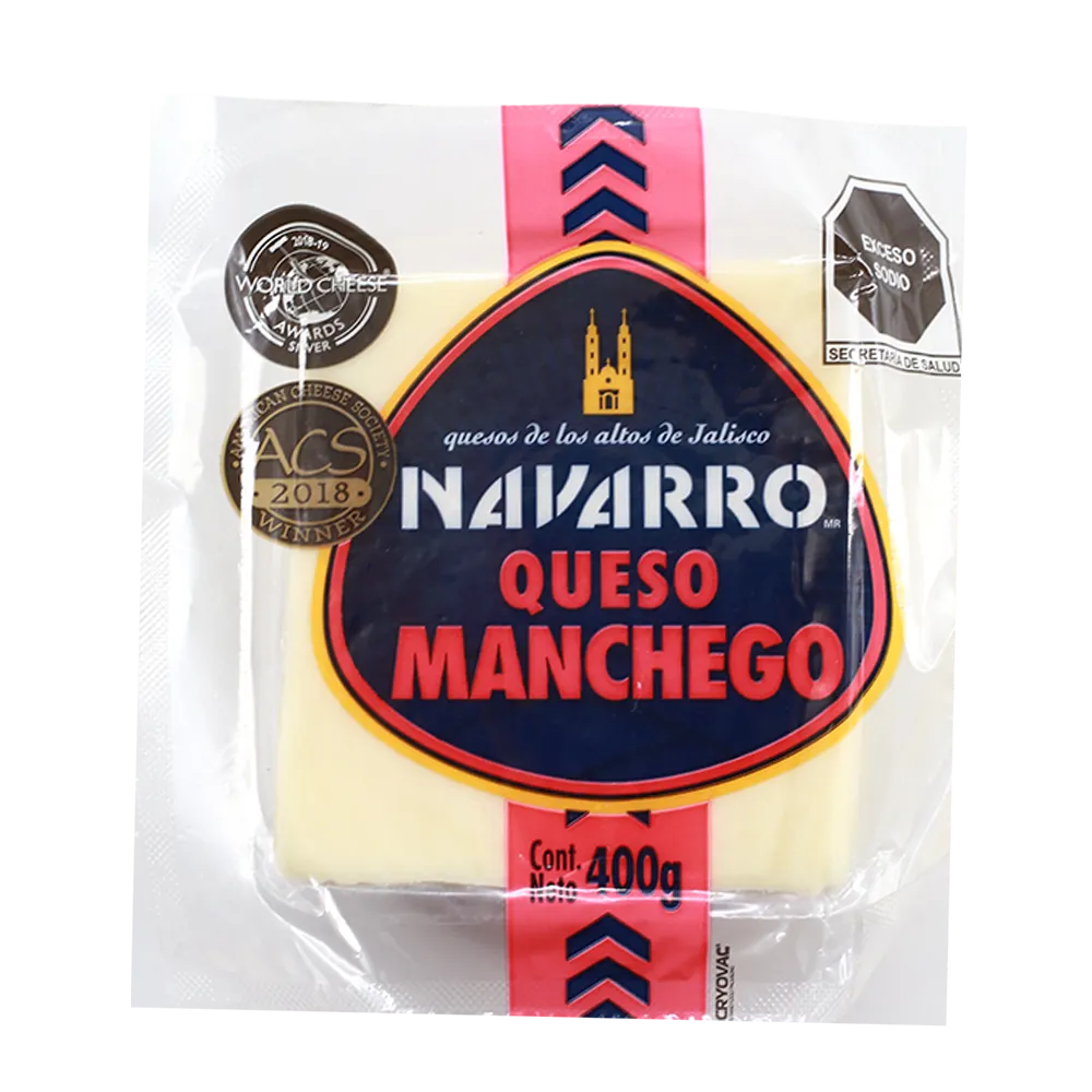 QUESO MANCHEGO NAVARRO 400 GRAMOS