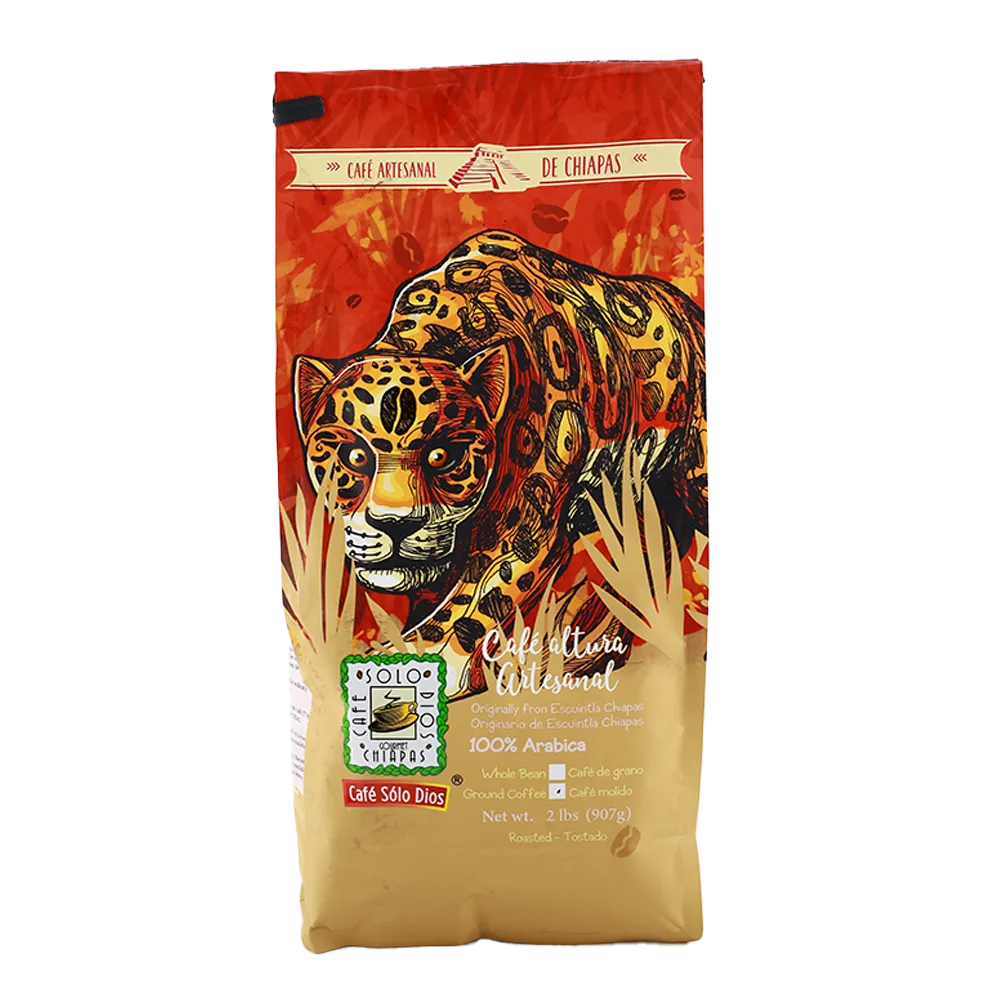 CAFE JAGUAR MOLIDO SOLO DIOS 907 GRAMOS