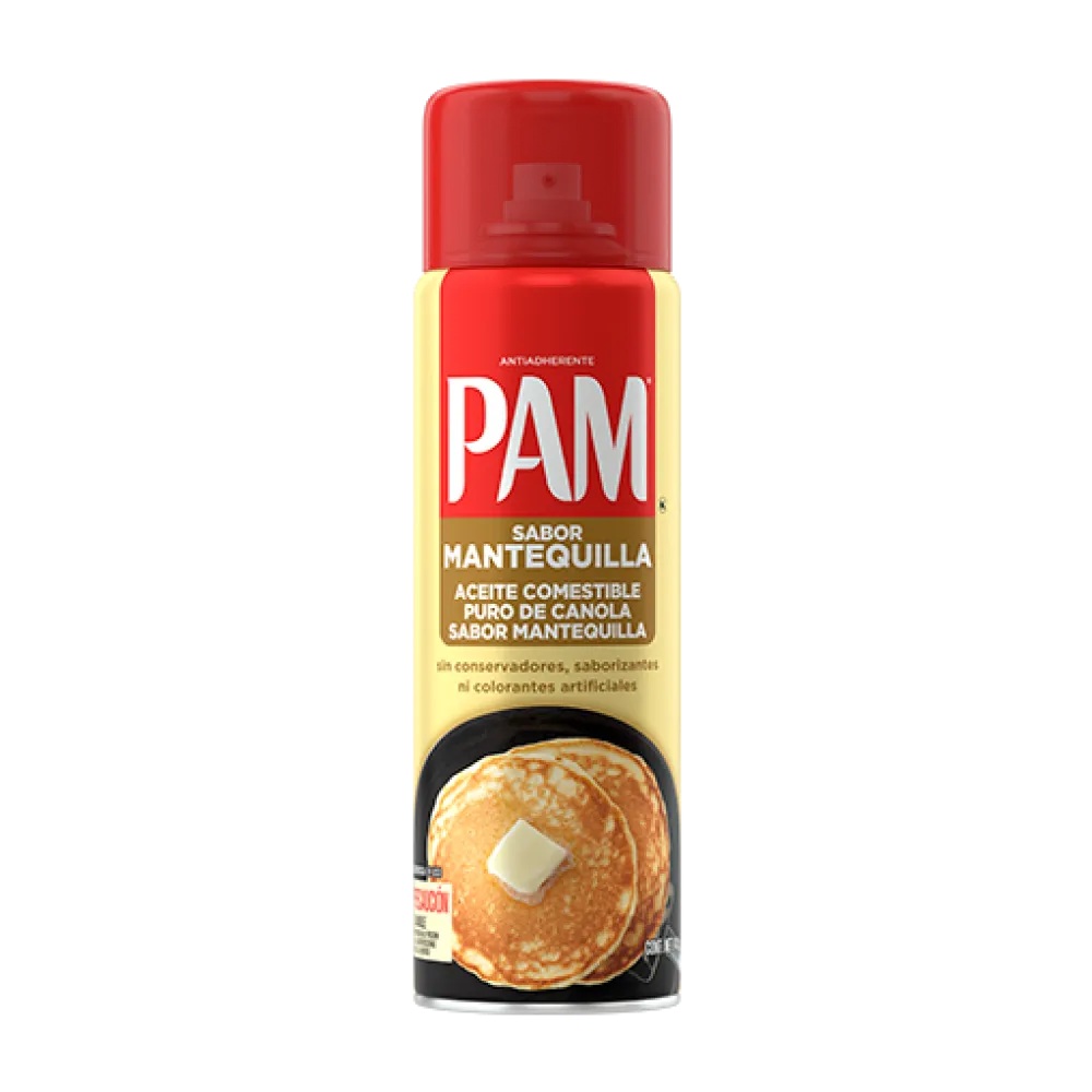 Aceite En Aerosol Mantequilla Pam 141 g