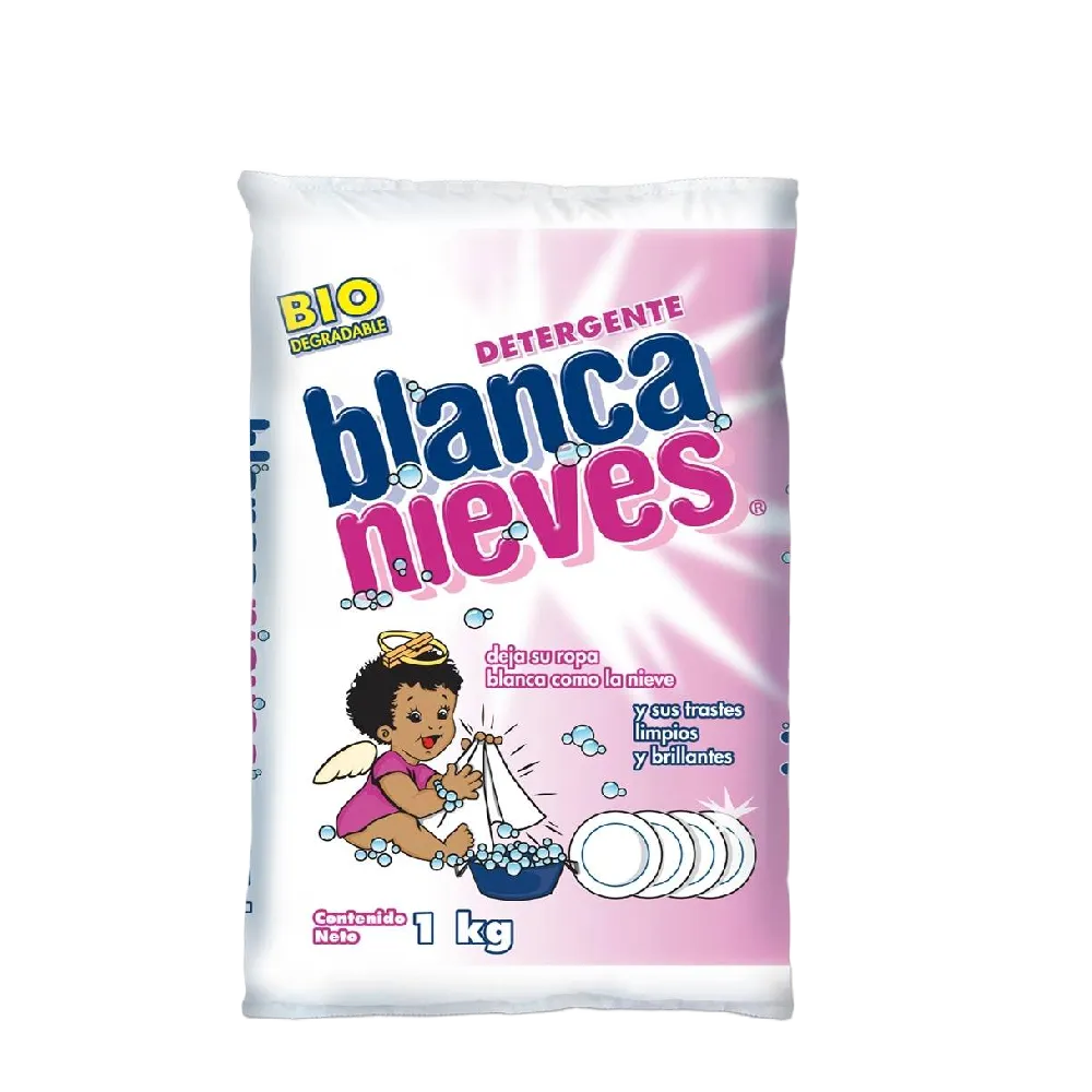 Detergente En Polvo Multiusos Blanca Nieves 1 kg